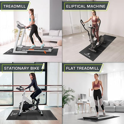 ProsourceFit Exercise Equipment & Treadmill Mat High Density 3 x 6.5-feet