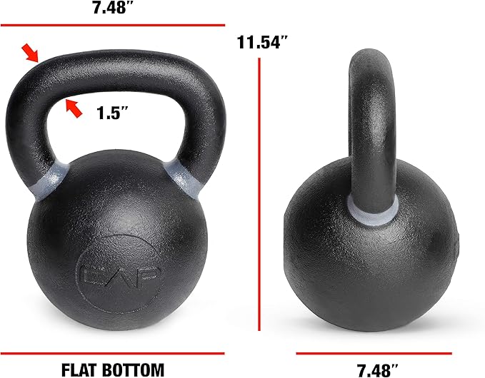 Cap Barbell Cast Iron Competition Kettlebell Weight