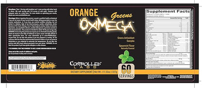 Controlled Labs Orange OxiMega Greens Spearmint -- 0.72 lb