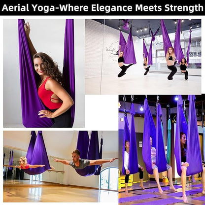 PRIOR FITNESS 5M Aerial Yoga Hammock Yoga Swing