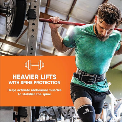 ProFitness Weight Lifting Belt for Men & Women 4" Wide