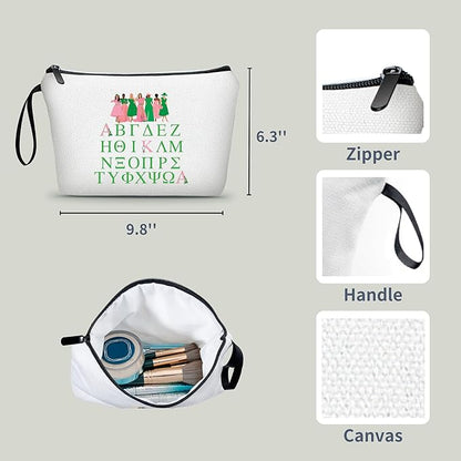 Big Little Sorority Cool Gifts for Women Birthday Female Friend Gift Ideas Make Up Bags Sorority Gifts for Women