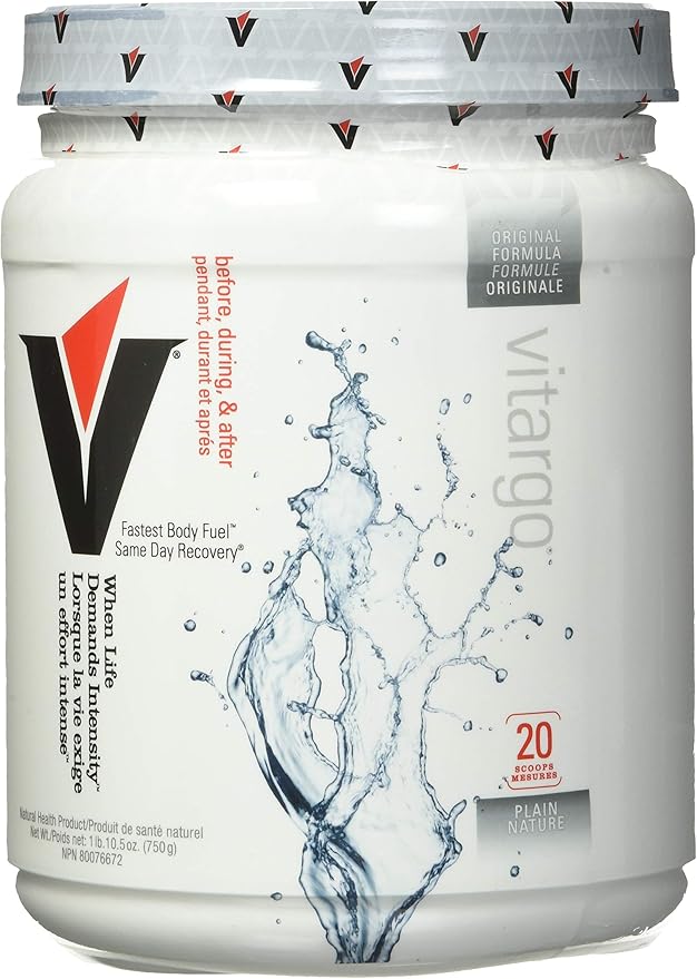 Vitargo Carbohydrate Powder | Feed Muscle Glycogen 2X Faster | 1 LB Unflavored Pre Workout & Post Workout | Carb Supplement for Recovery, Endurance, Gain Muscle Mass