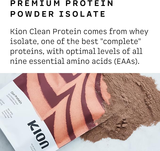 Kion Clean Protein Powder | 30 Servings (Unflavored)