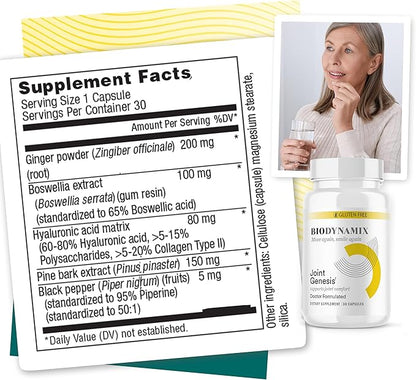 Joint Genesis - Joint Support Supplement - with Mobilee and Boswellia Serrata - for Comfortable, Flexible Joints - 3 Pack