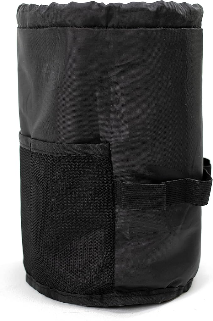 Jadyn Durable Cinch Top Makeup Organizer - Compact Travel Makeup Bag - 7 Interior Pockets for Cosmetics - Drawstring Toiletry Travel Bag for Women - 6L Storage Capacity (Tie Dye)