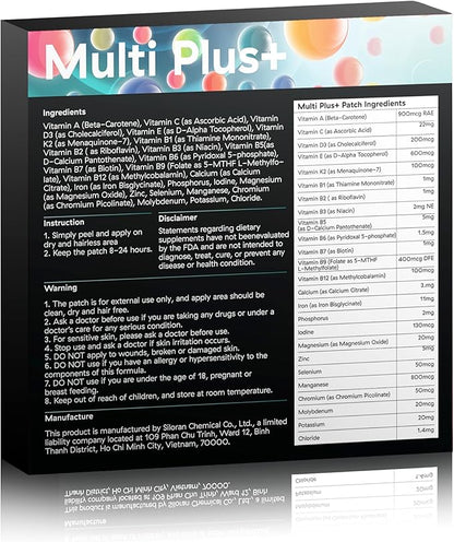 Multi Plus Patch 48-Day Supply - Multi Plus Patch