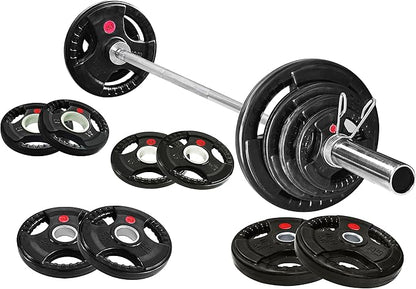 Signature Fitness Olympic 2-Inch Cast Iron Plate Weight