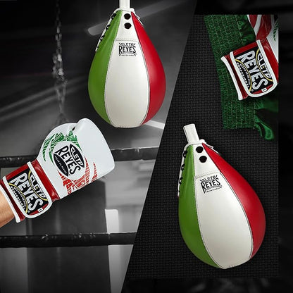 CLETO REYES Platform Leather Punching Speed Bag for Boxing, MMA, Muay Thai, Training Equipment