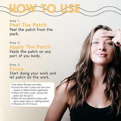 Klova Wellness Patches | Ditch The Pills, Gummies & Tablets Patches are Highly Absorbable and Last Up to 8 Hours (Nootropic Focus Patch)