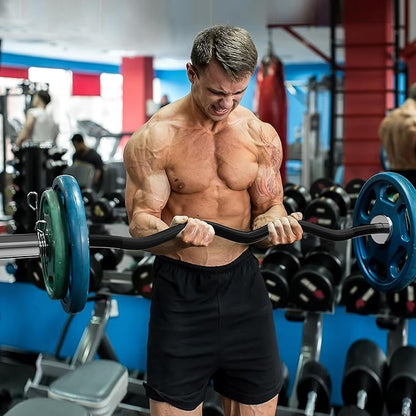 Olympic Barbell Curl Bar EZ Bar Strength Training