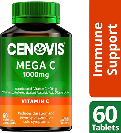 1000mg Orange Flavour Tablets