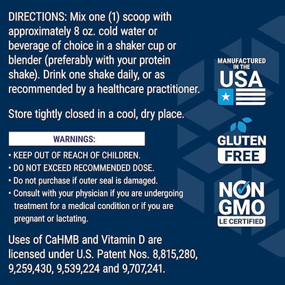 Life Extension Wellness Code® Muscle Strength & Restore Formula, Vitamin D3, ß-Hydroxy-ß-Methylbutyrate Monohydrate (HMB), Muscle Health, Gluten Free, Non-GMO, 94.2 g
