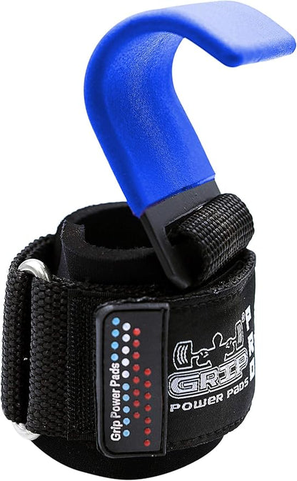 Weight Lifting Hooks Heavy Duty Lifting Wrist Straps