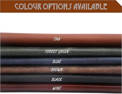 Genuine Leather Cosmetic Case For Women Handmade (Wine Red) Small Makeup Bag for Purse Zipper Pouch - Makeup Essentials Organiser Mini Cosmetic Bag For Purse, Cosmetic Case Makeup Holder Bag