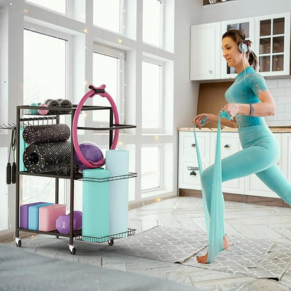 Home Gym Workout Equipment Storage system - Ideal