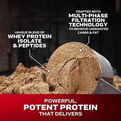 Muscletech Whey Protein Powder (Vanilla Cream, 10 Pound) - Nitro-Tech Muscle Building Formula with Whey Protein Isolate & Peptides - 30g of Protein, 3g of Creatine & 6.8g of BCAA