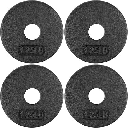 A2ZCARE 1 inch Weight Plates Set 1.25 lbs 20 lbs, 1 inch, 1 inch