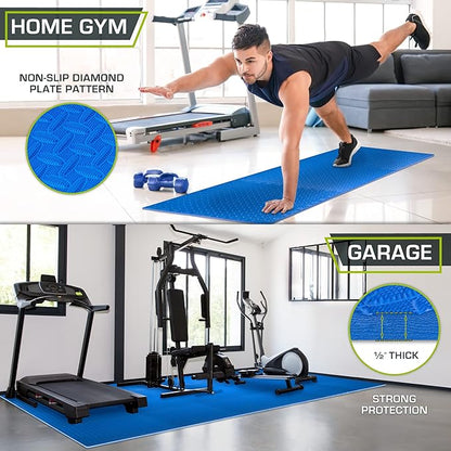 ProsourceFit Puzzle Exercise Mat Â½ in