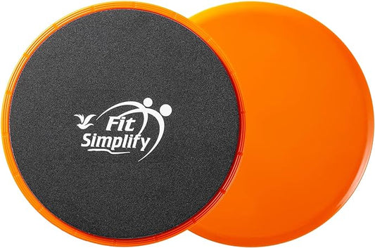 Fit Simplify Core Sliders Abdominal Exerciser with Instruction