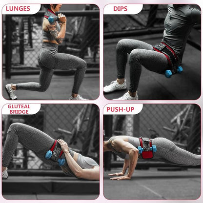 MANUEKLEAR Hip Thrust Belt for Women Glute Training