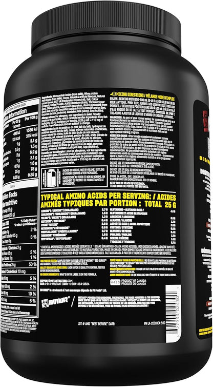 Mutant ISO Surge Whey Protein Isolate Powder Acts Fast to Help Recover, Build Muscle, Bulk and Strength, 1.6 lb (Chocolate Fudge Brownie)