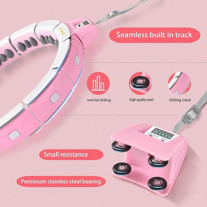 Weighted Exercise Hoops for Adults Weight Loss Hoop,8 Sections