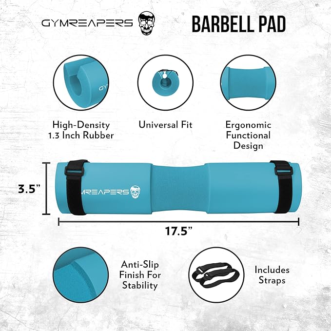 Gymreapers Barbell Squat Pad - Protective Bridge Pad