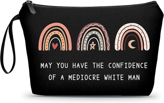 Inspirational Motivational Empowerment Feminist Gifts for Women Female Feminist Cosmetic Makeup Pouch Bag