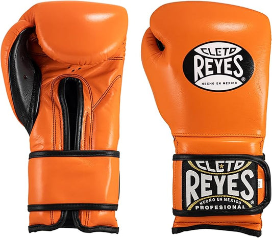 CLETO REYES Training Gloves with Leather Strap & Attached Thumb and Hook & Loop Closure