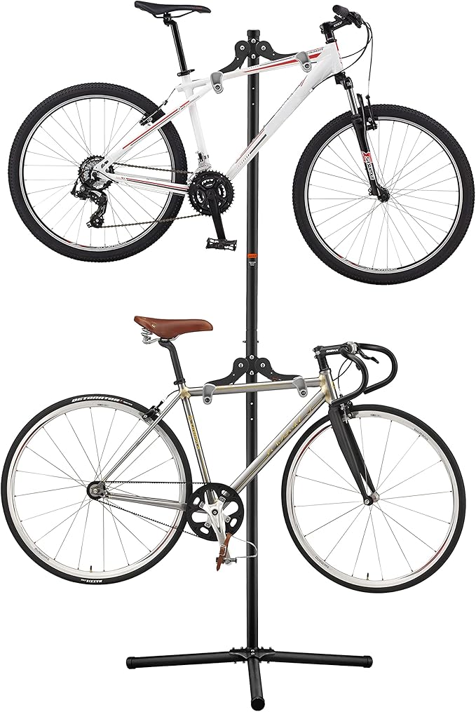 Ibera Wall Mount Hanger, Indoor Bicycle Hook Holder Storage Rack for Home or Garage