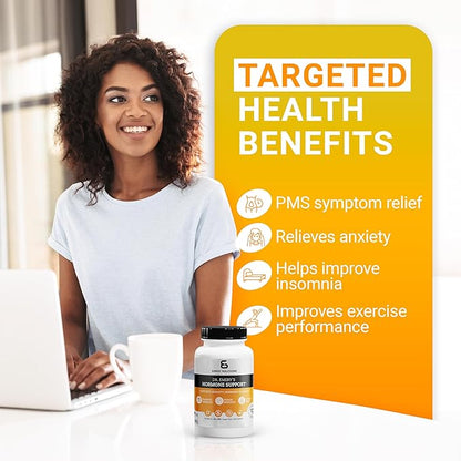 DR. EMERY'S Hormone Support Supplement for Women & Men, Hormone Balance Vitamins - Multivitamin, Natural Essential Vitamins, Zinc, B Vitamin, Magnesium - 120 Caps