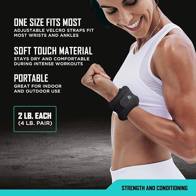 RBX Ankle and Wrist Weights for Women and 2) -