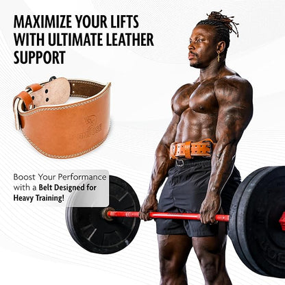 DMoose Weight Lifting Belt - Squat and Gym 7MM Premium