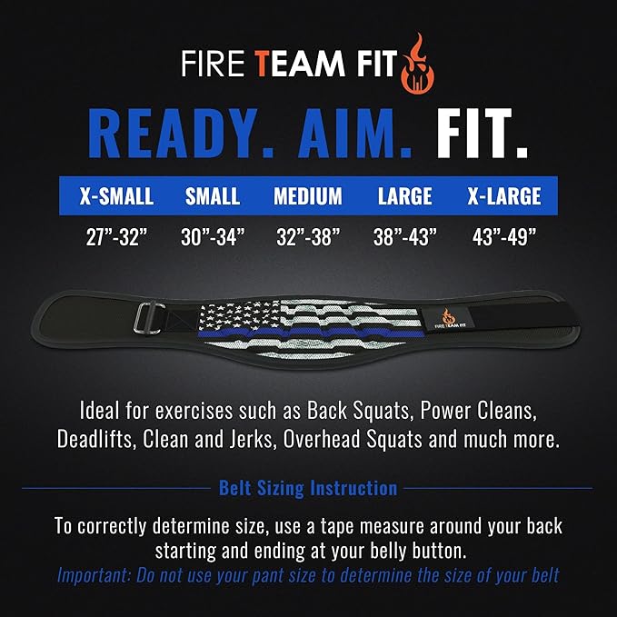 Weight Lifting Belt for Men and Women 6 Inch,