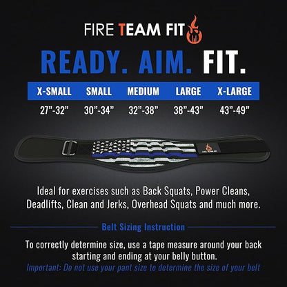 Weight Lifting Belt for Men and Women 6 Inch,