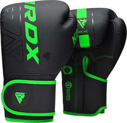 RDX Kids Punching Bag 2FT with Punch Gloves, Unfilled Boxing Set, Non Tear Maya Hide Leather Junior Hanging Bag, Kickboxing MMA Grappling Muay Thai Karate Taekwondo BJJ Training