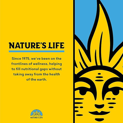 Nature's Life Prostate Maintain - Prostate Support Supplement for Men's Health - Saw Palmetto, Pygeum Herbal Complex and Zinc Supplements - 50 Servings, 100 Vegetarian Capsules