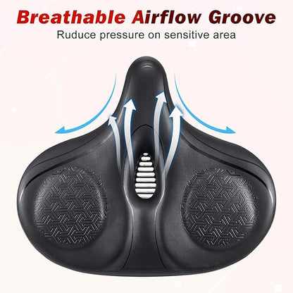 Zacro Bike Seat Comfort for Women Men