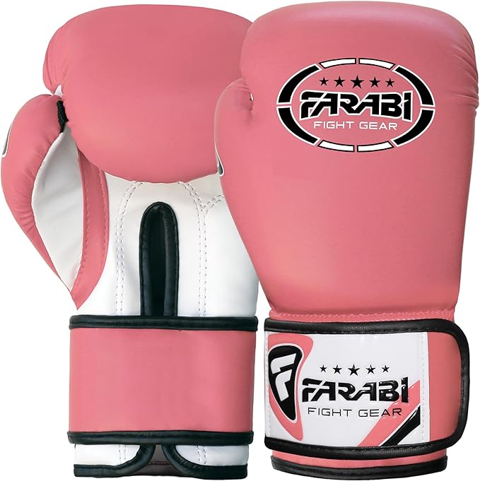 Farabi Sports Kids Boxing Gloves 4, 6, 8-oz Boxing Gloves for Kids Junior Boxing Gloves Youth Boxing Gloves Boys and Girls Boxing Training Gloves for MMA Muay Thai & Punching Bag