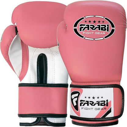 Farabi Sports Kids Boxing Gloves 4, 6, 8-oz Boxing Gloves for Kids Junior Boxing Gloves Youth Boxing Gloves Boys and Girls Boxing Training Gloves for MMA Muay Thai & Punching Bag