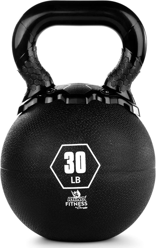 Champion Sports Rhino Kettlebell Rubber Weights