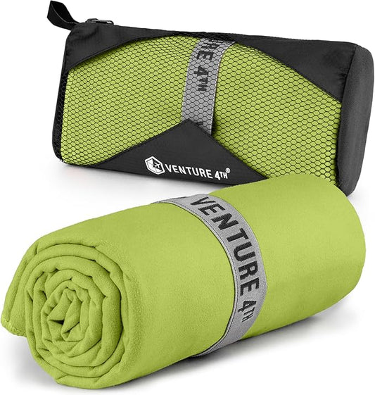 VENTURE 4TH Quick Dry Towel. Microfiber Travel Towel