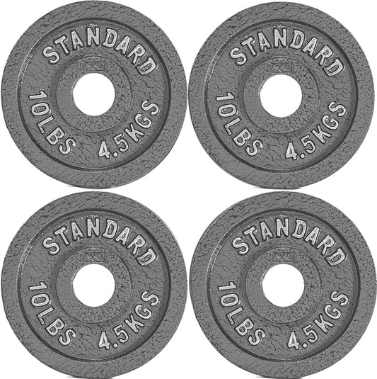 CAP Barbell Olympic 2-Inch Weight Plates Gray