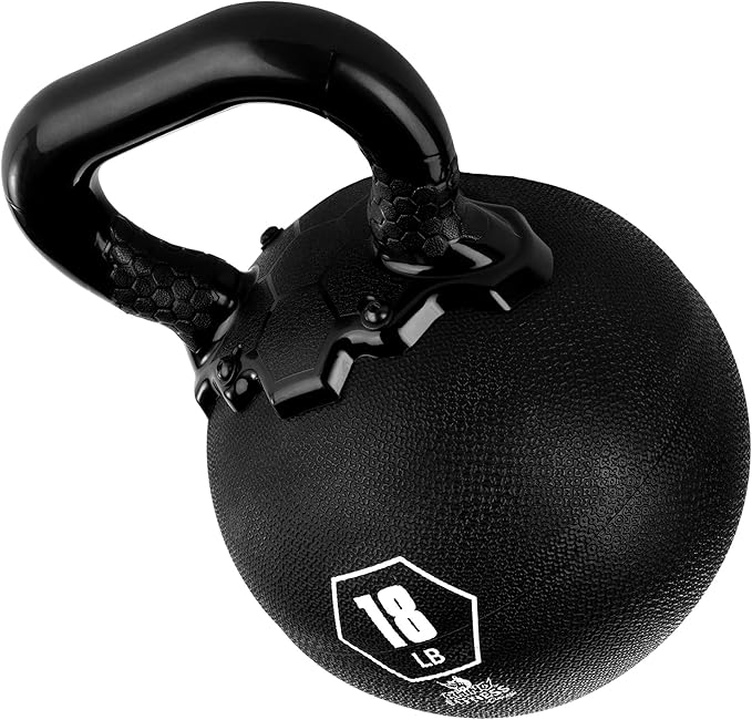 Champion Sports Rhino Kettlebell Rubber Weights
