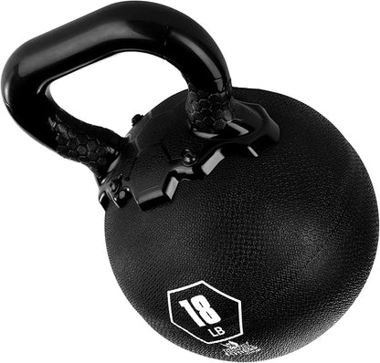 Champion Sports Rhino Kettlebell Rubber Weights