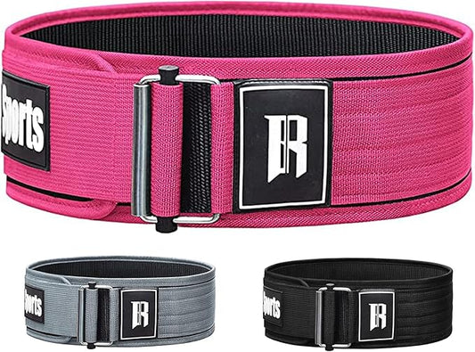 RIMSports Quick Locking Weight Lifting Belt Premium Lifting