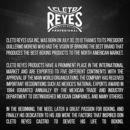CLETO REYES Training Gloves with Leather Strap & Attached Thumb and Hook & Loop Closure