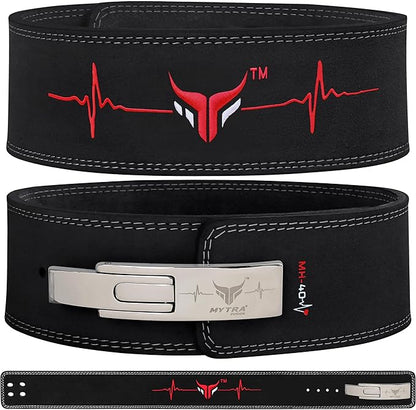 Mytra Fusion Gym Belt with Lever Buckle Weight 4" wide