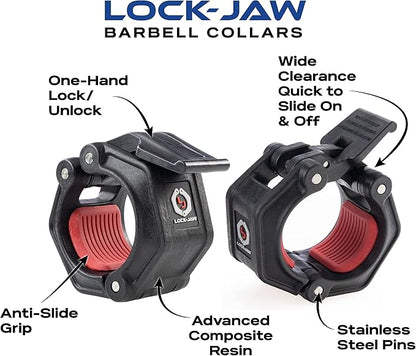 Lock-Jaw OLY 2 Olympic Barbell Collar - Quick